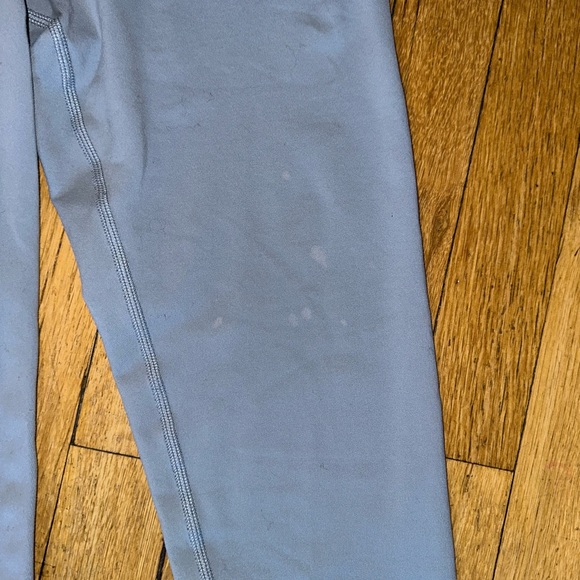 Alo Yoga High Waist Airbrush Capri Blue Skies SIZE MD - Picture 6 of 11